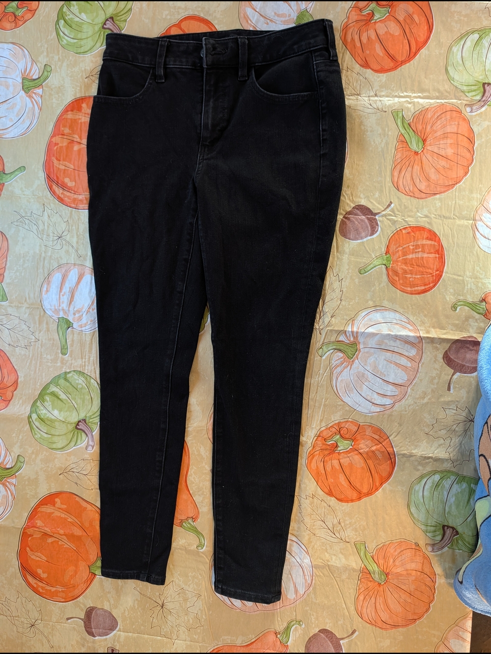 American Eagle Outfitters Black High-Rise Skinny Jeans